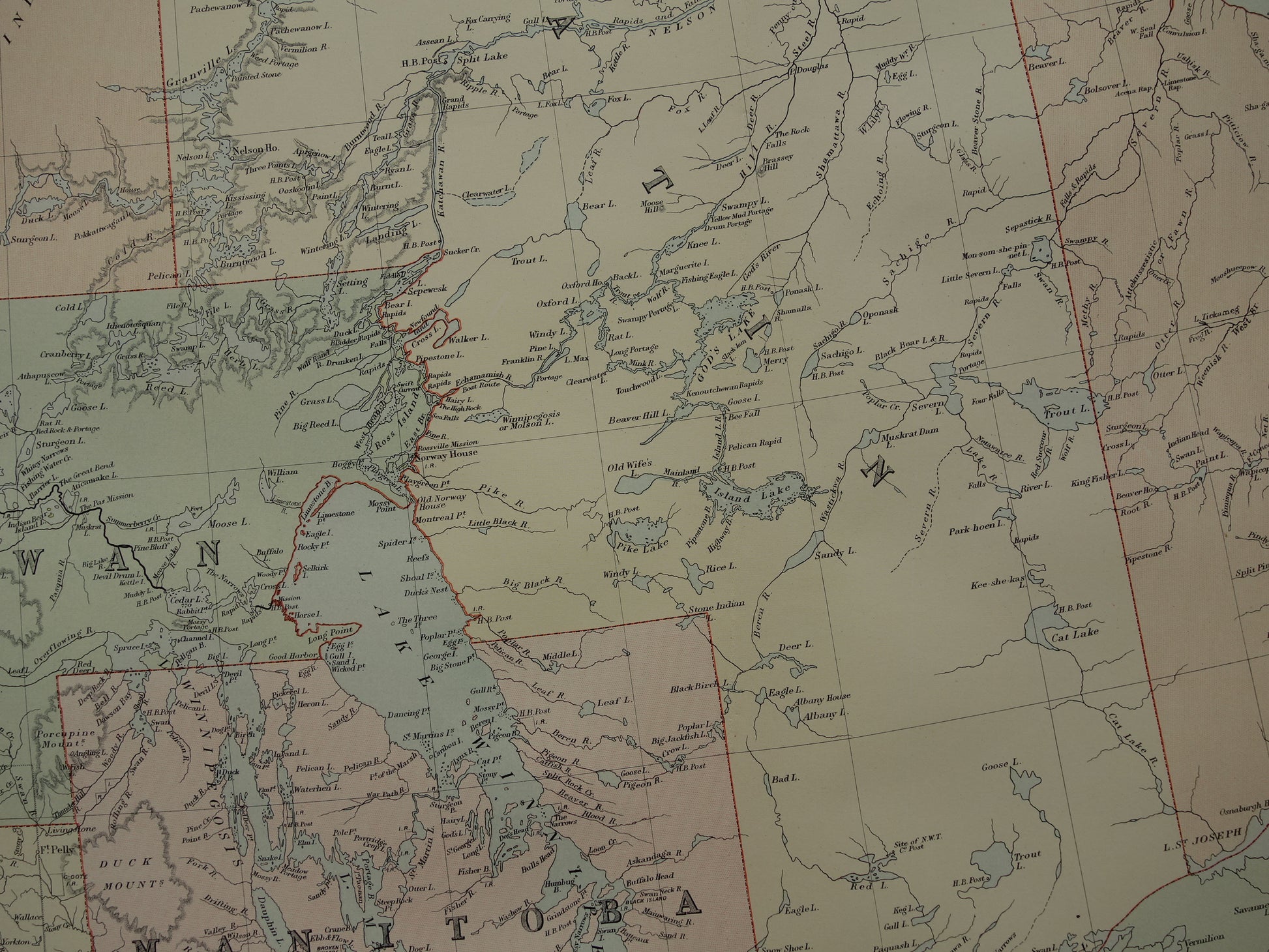 historische kaarten landkaarten van Canada kopen