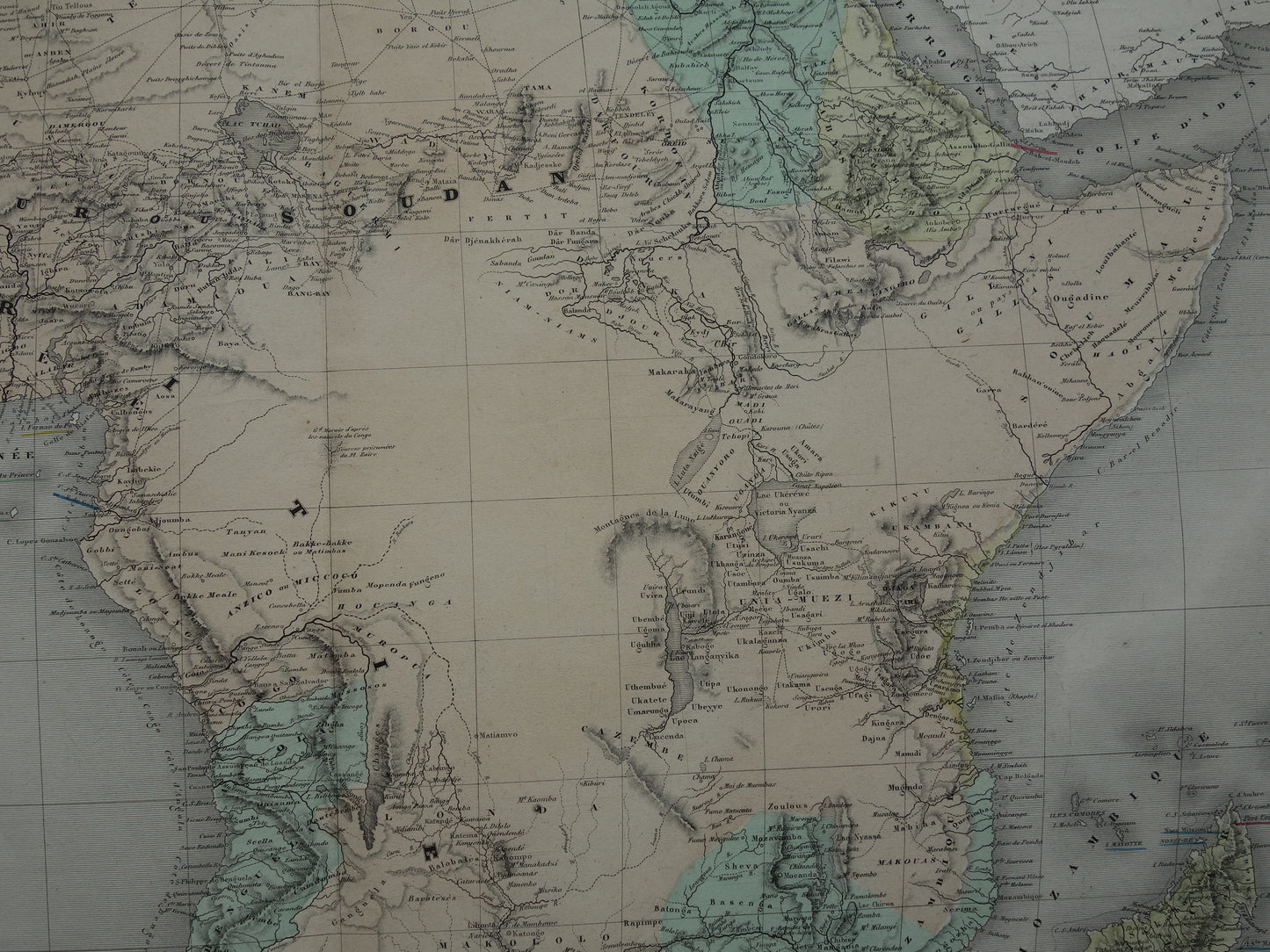 oude kaarten van Afrika kopen