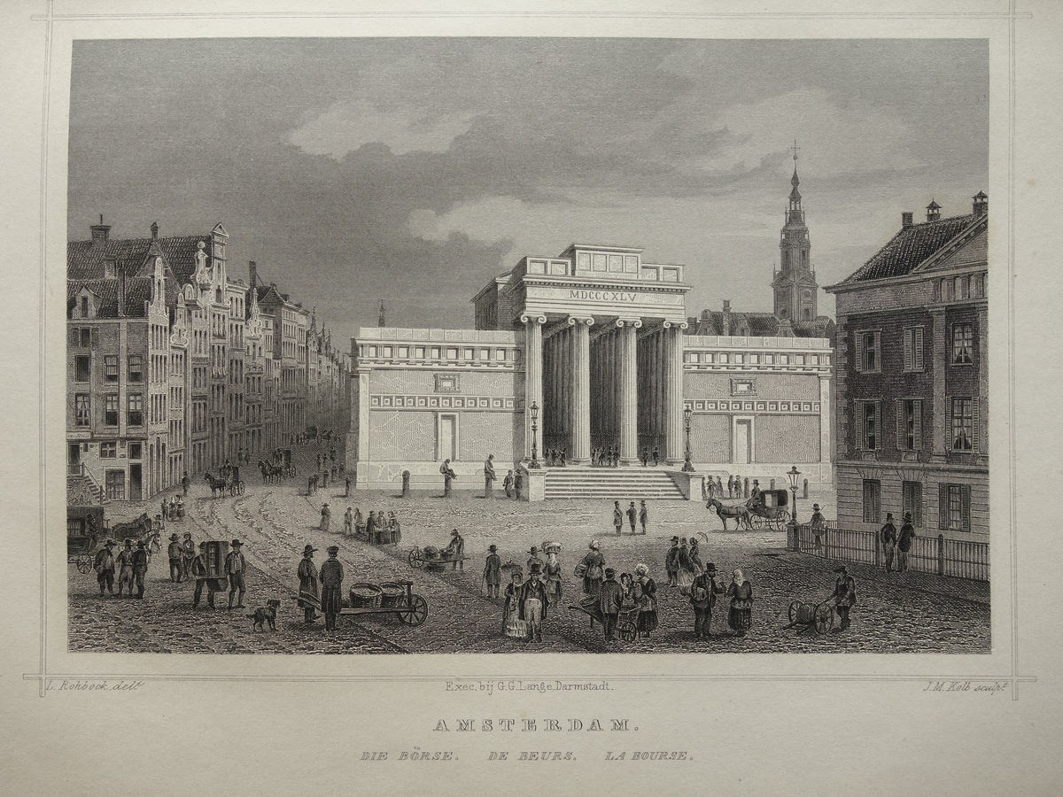 de beurs van Zocher Amsterdam