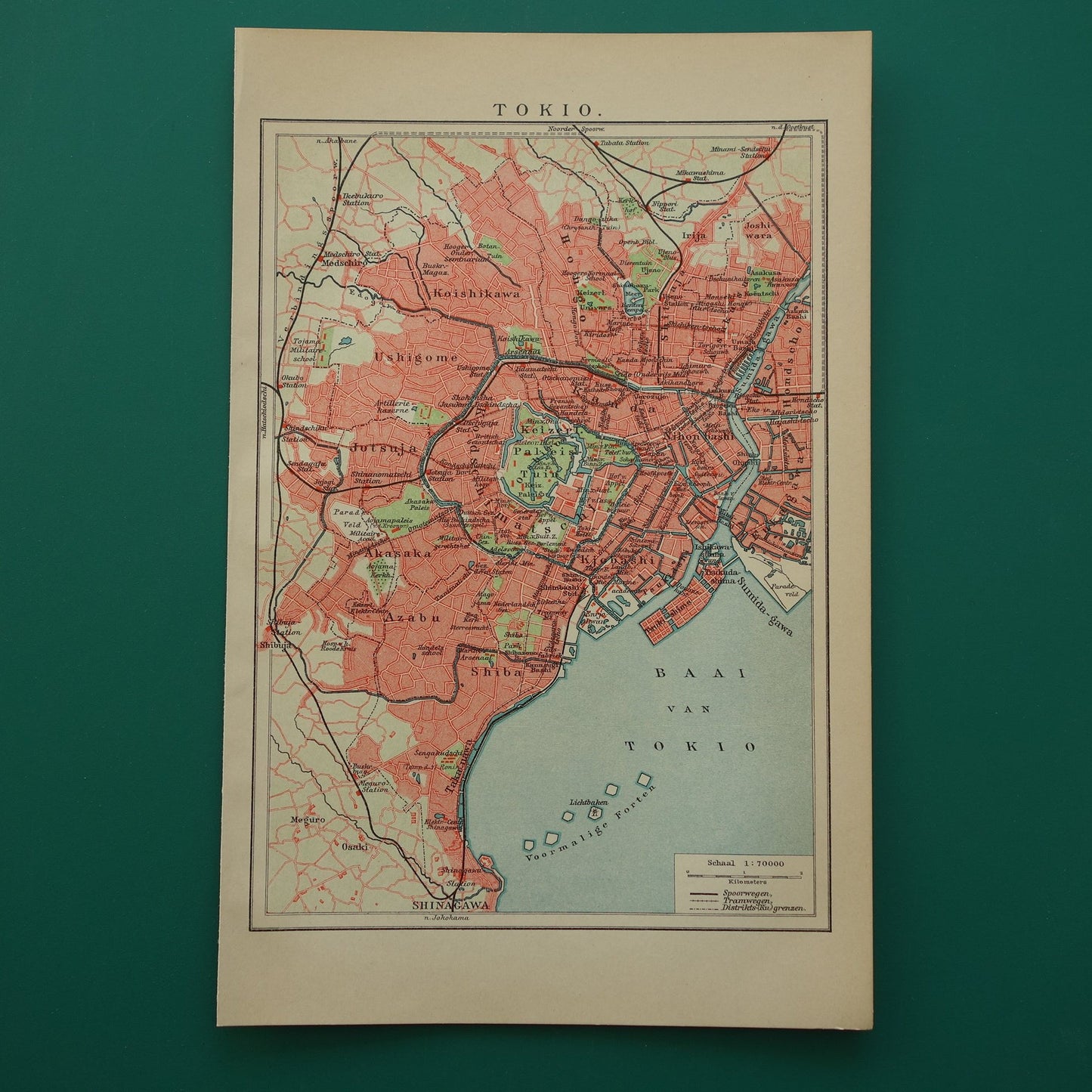 oude kaarten van Tokio kopen