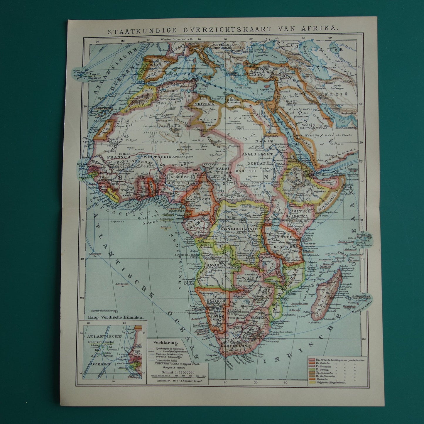 oude kaarten van Afrika kopen