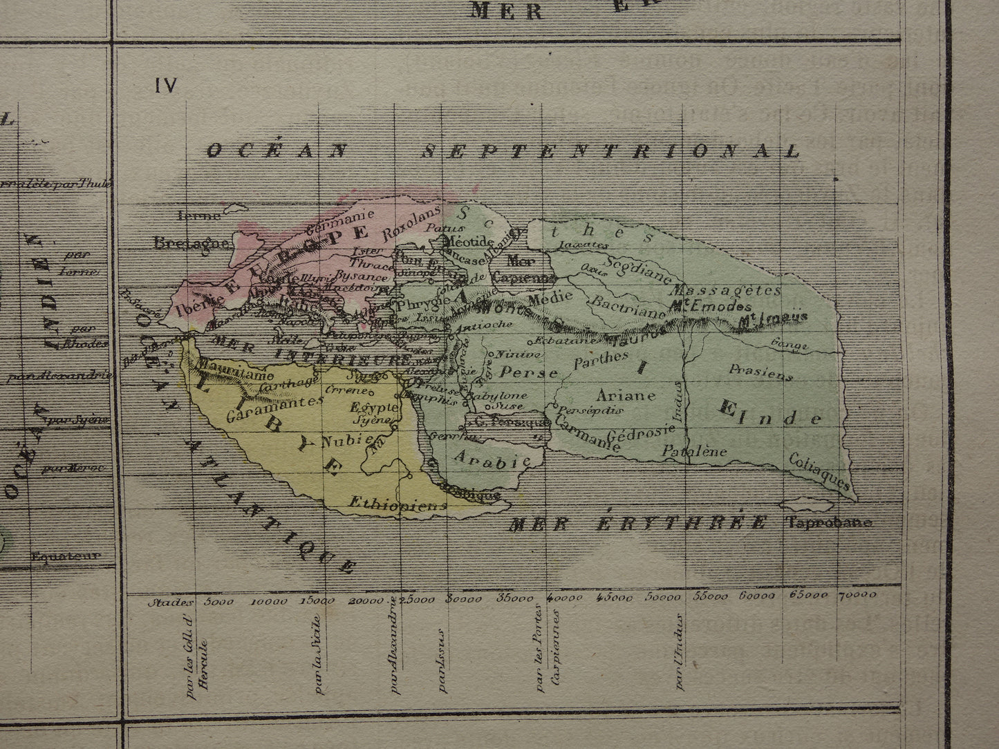 Geschiedenis van cartografie oude kaart van Ptolemaeus Homerus Wereldkaart Antieke Kartografie Aardrijkskunde print Strabo Herodotus