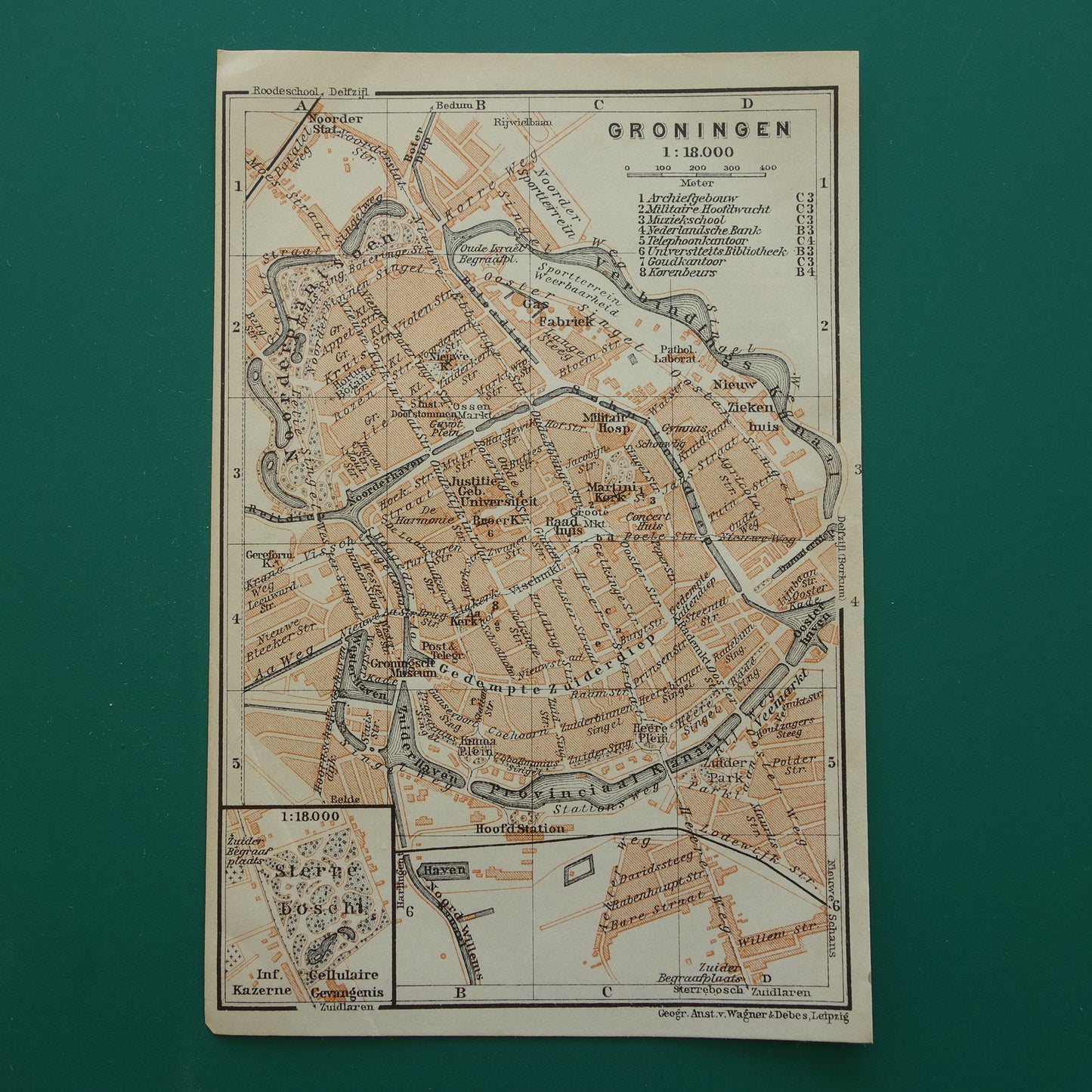 Groningen Stad in het jaar 1910