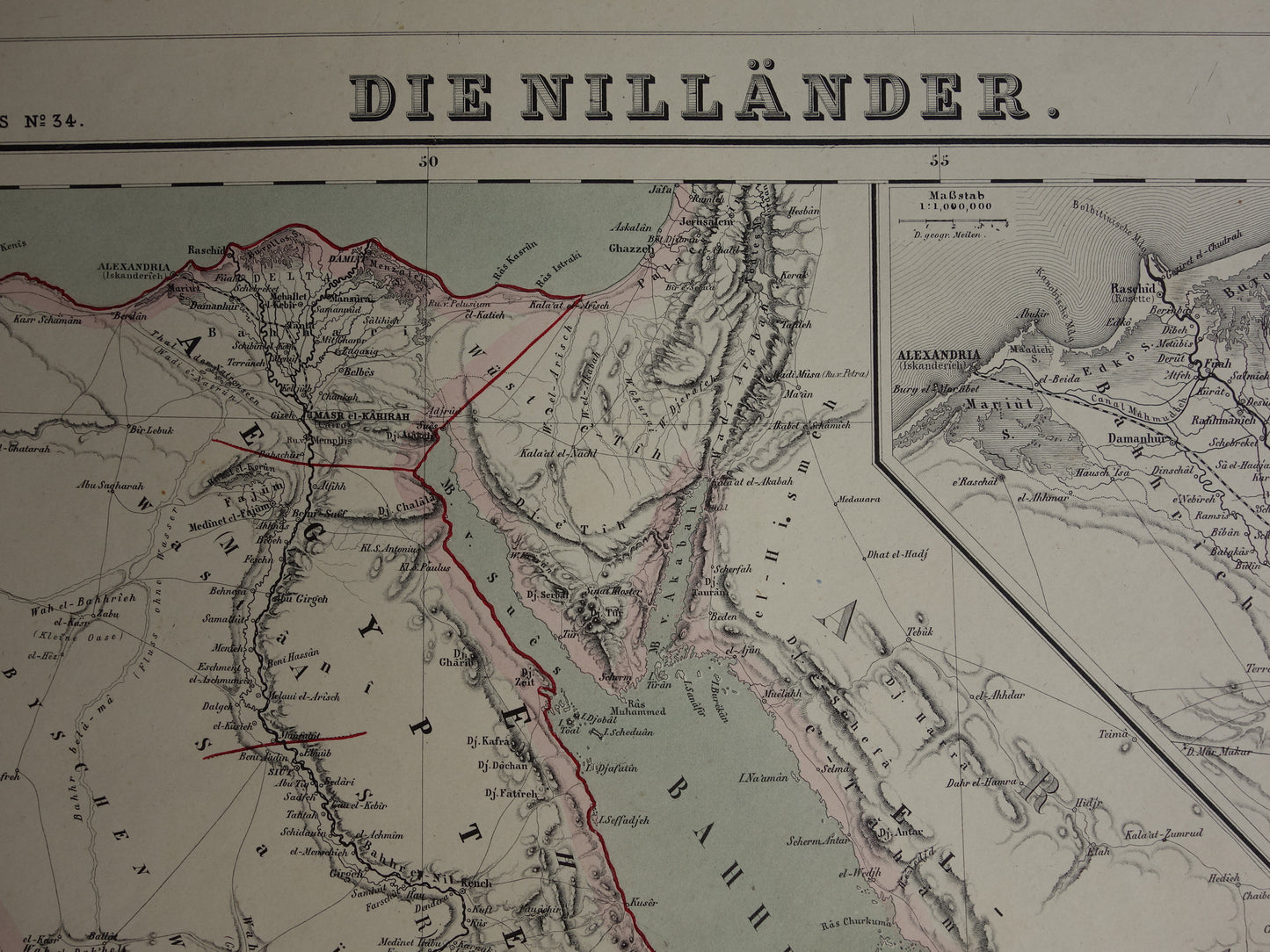 34 Die Nillander Heinrich Kiepert