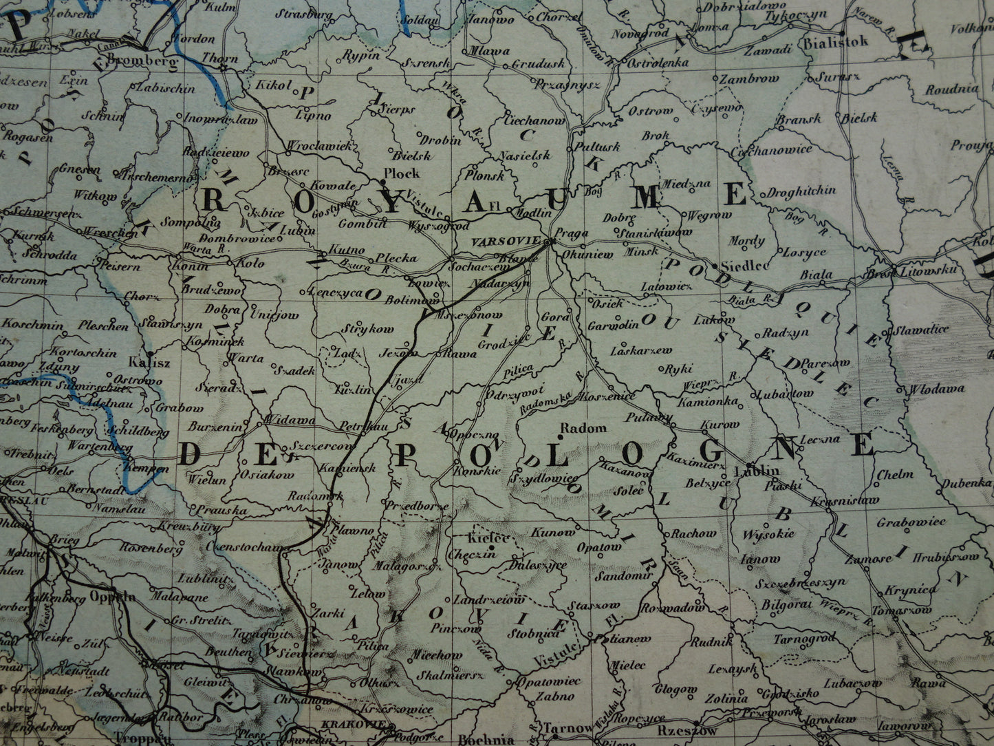 DUITSLAND Grote antieke landkaart van het Duitse Rijk Pruissen 1858 originele oude kaart Centraal Europa met Oostenrijk-Hongarije te koop