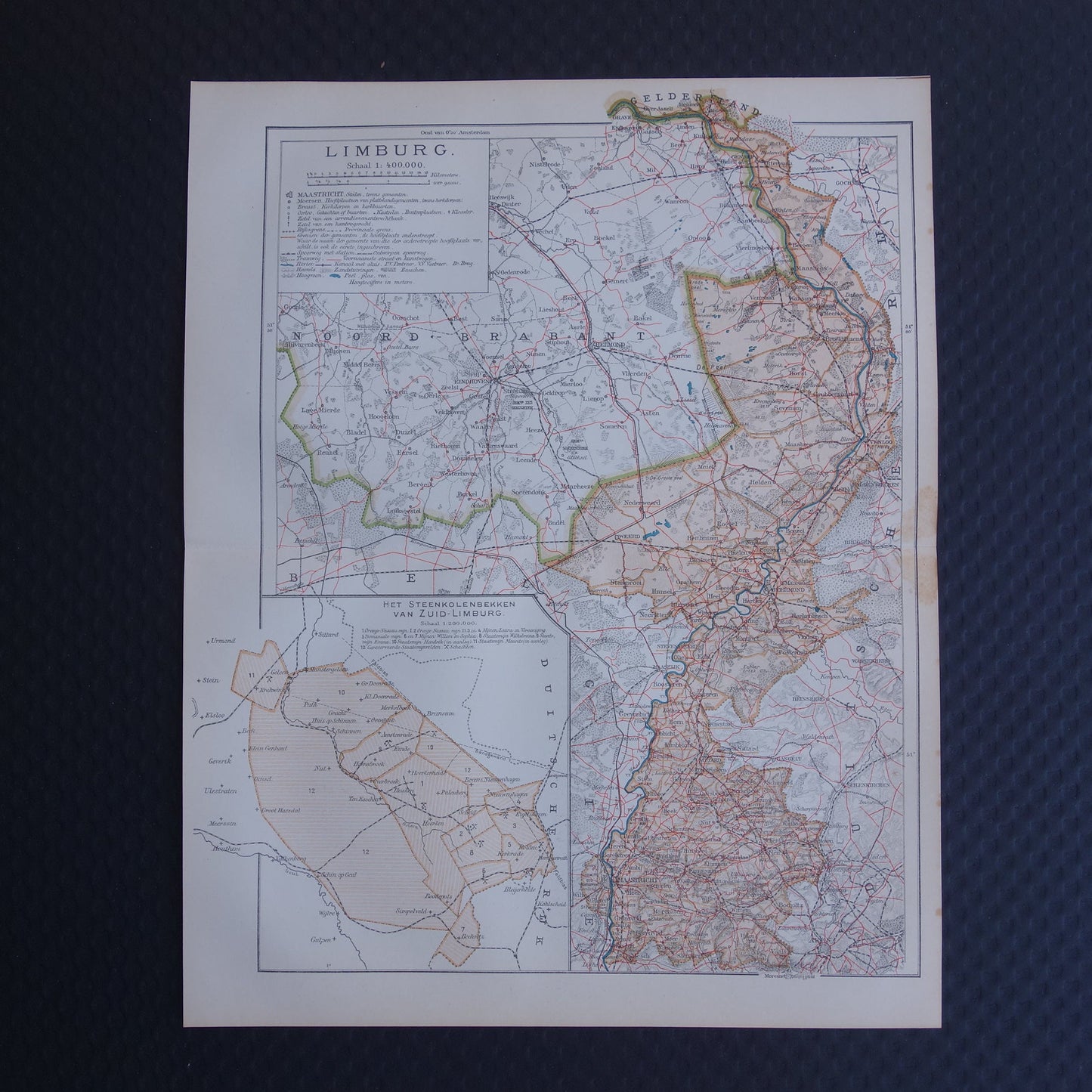 Limburg oude kaarten landkaarten kopen