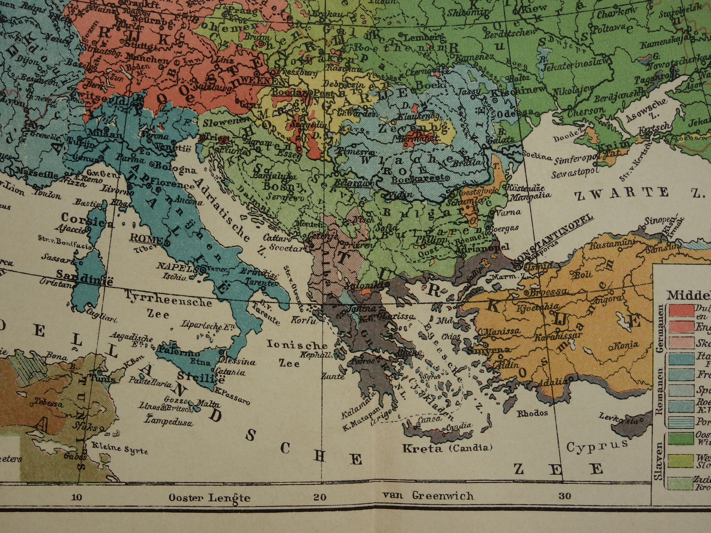 Europa in het jaar 1907