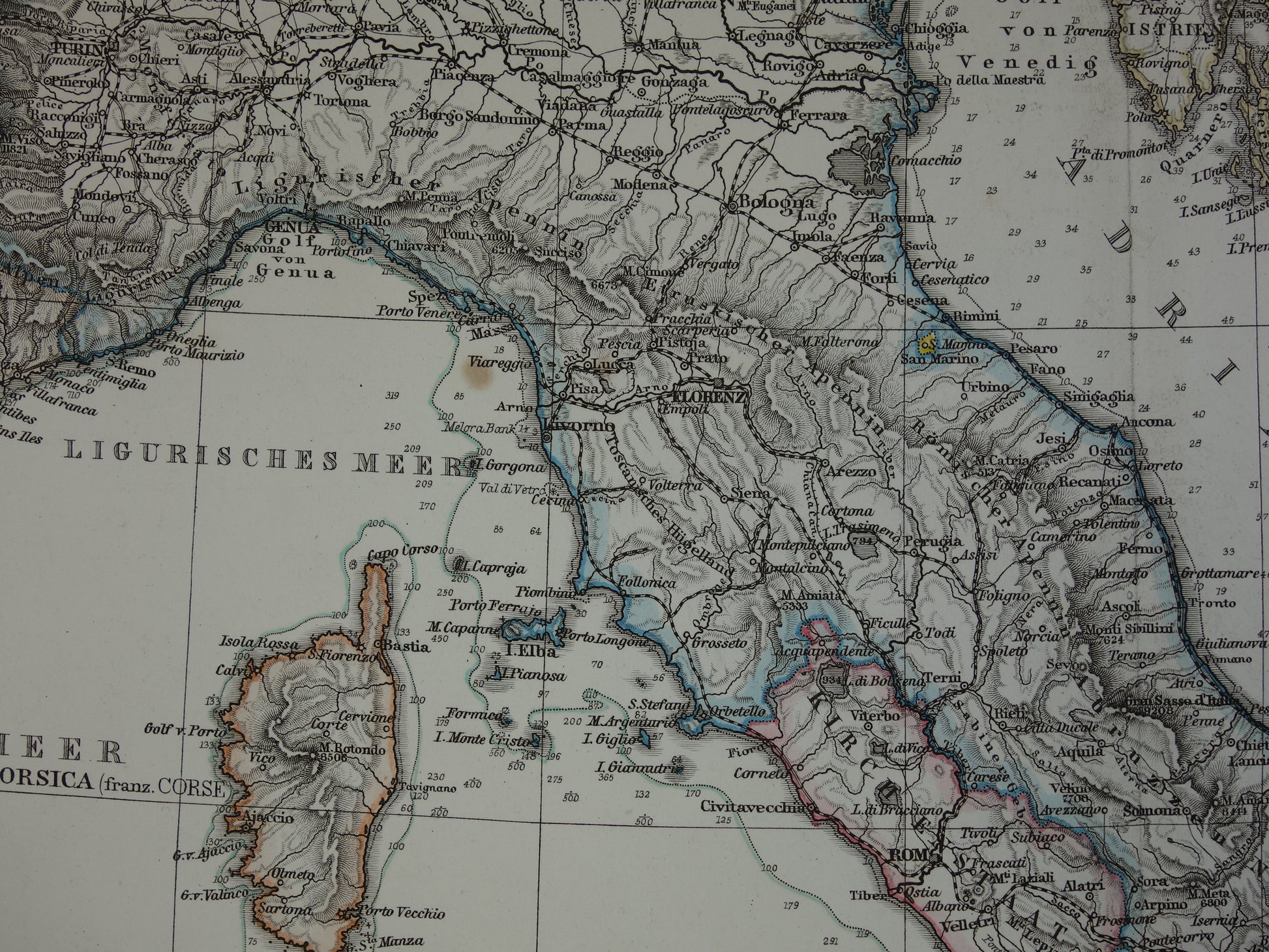 oude landkaarten van Italie kopen