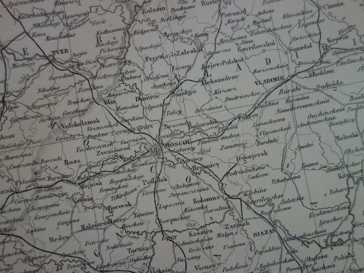 Grote oude landkaart van Oost Europa uit 1883 Antieke kaart Balkan Kaukasus met jaartal XL Kaarten
