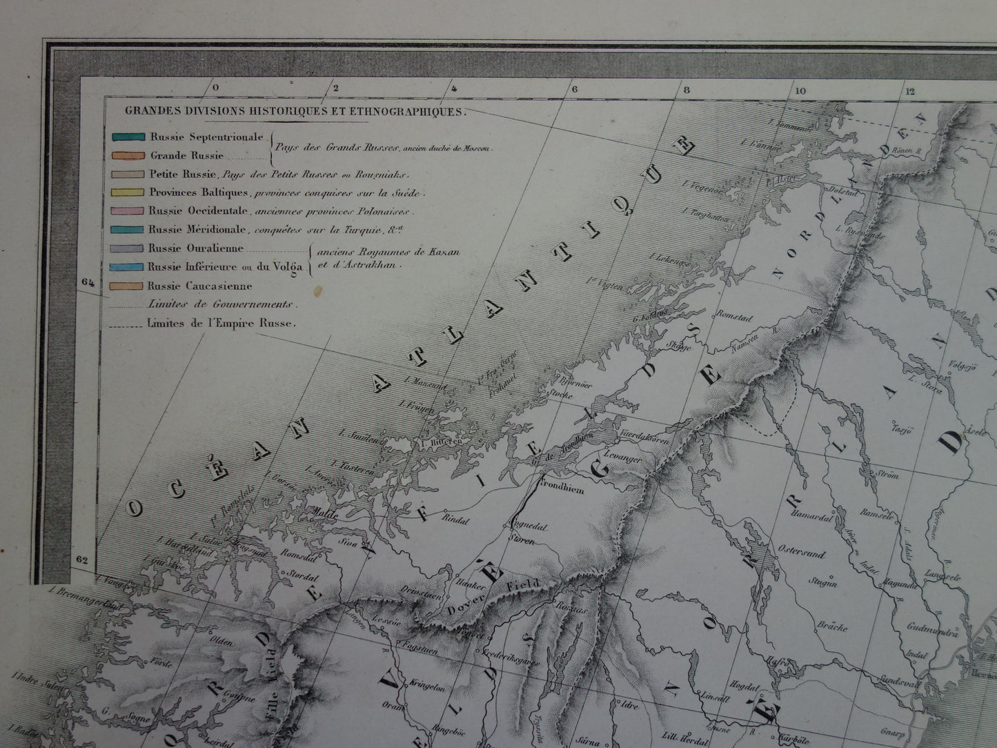 Grote oude landkaart van Oost Europa uit 1883 Antieke kaart Balkan Kaukasus met jaartal XL Kaarten