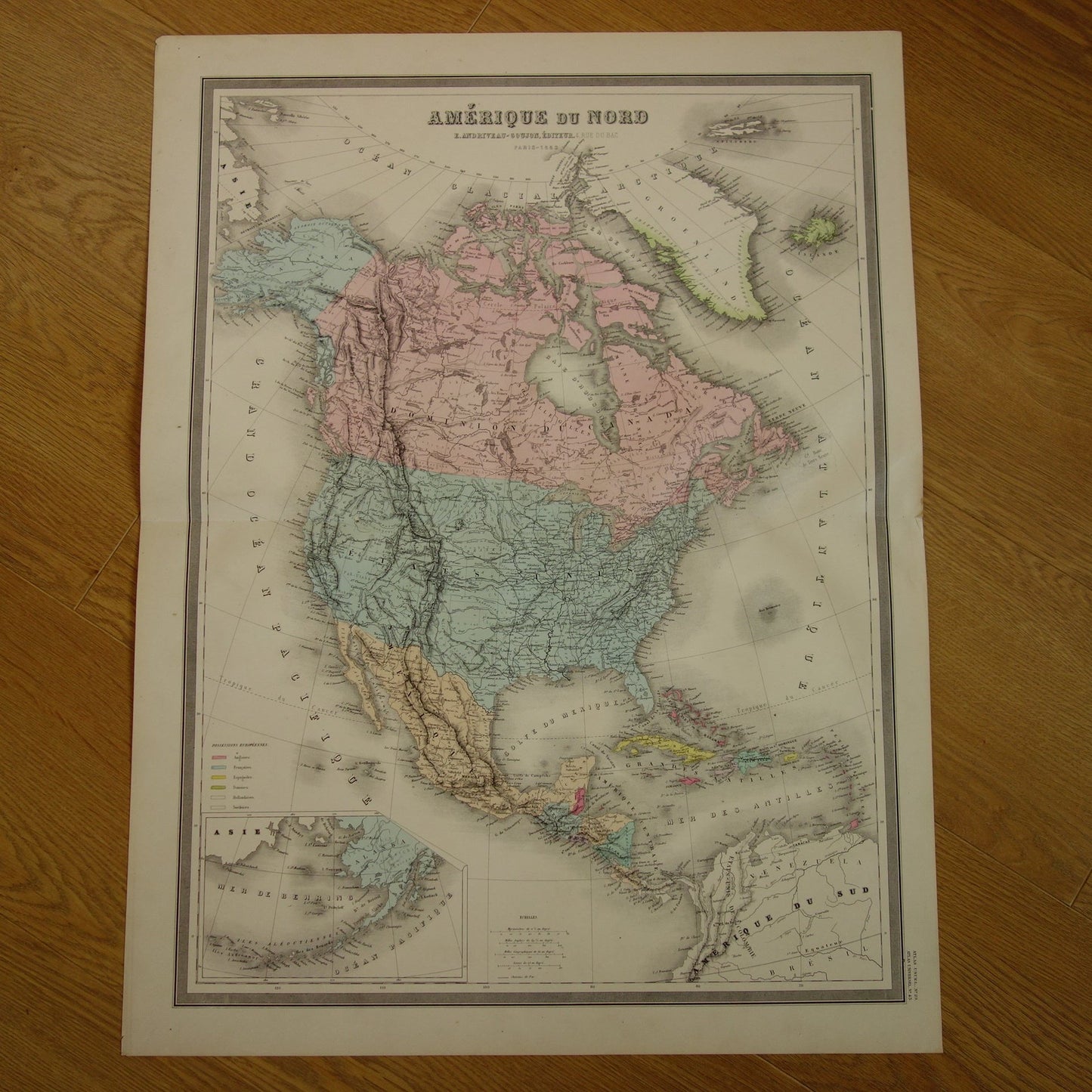 oude kaarten kopen van noord-amerika