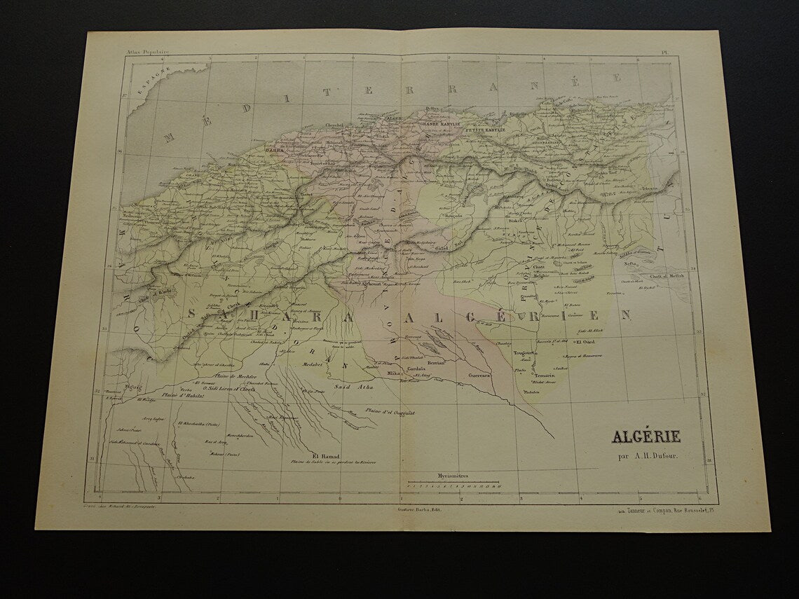 Algerie par A.H. Dufour