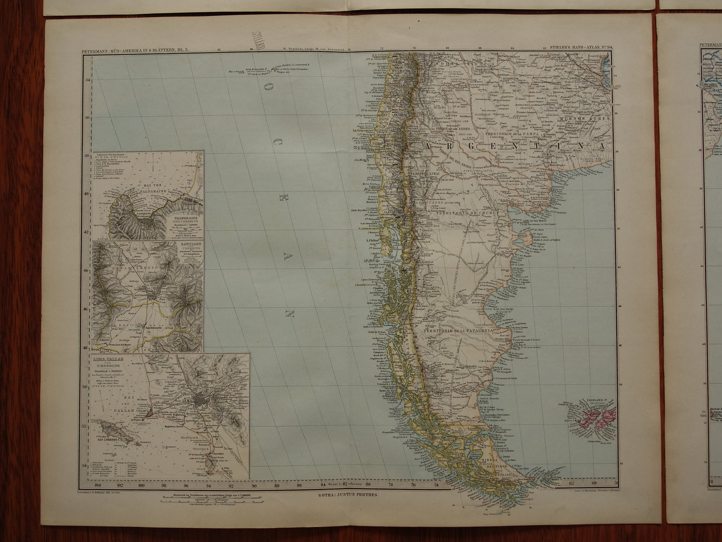 historische landkaarten Zuid-Amerika Winkel