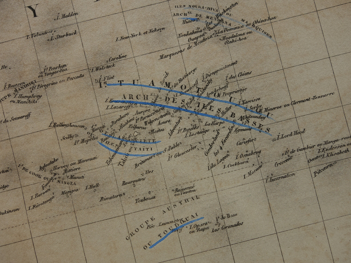 OCEANIË antieke kaart van Australië Nieuw-Zeeland 140+ jaar oude landkaart van Oceanie continent met Indonesië Grote originele vintage historische kaarten