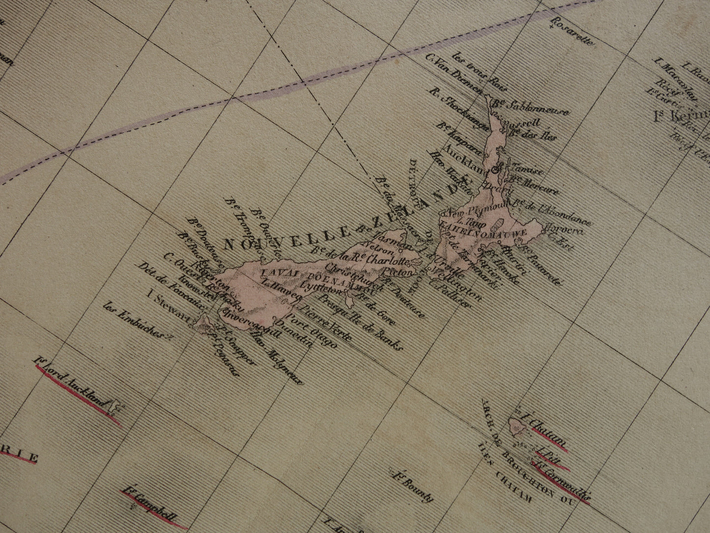 OCEANIË antieke kaart van Australië Nieuw-Zeeland 140+ jaar oude landkaart van Oceanie continent met Indonesië Grote originele vintage historische kaarten