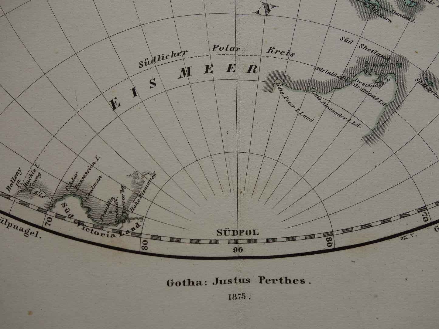 AMERIKA antieke kaart van Westelijk Halfrond originele 145+ jaar oude landkaart van Noord- en Zuid-Amerika Polynesië Wereldkaart