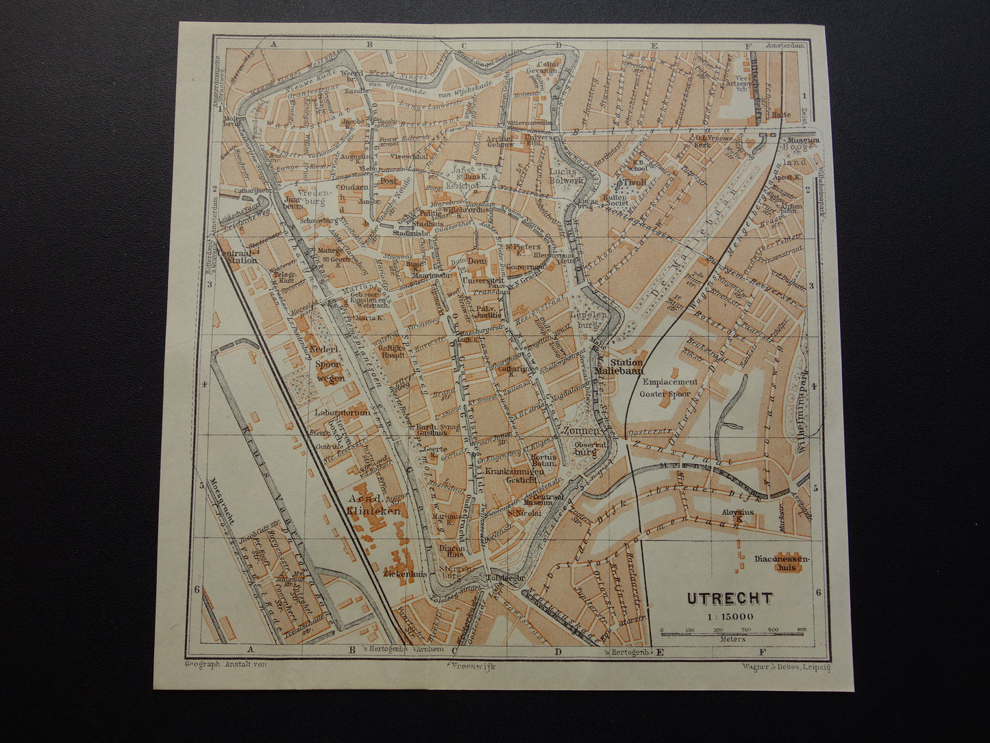 utrecht oude vintage kaarten kopen