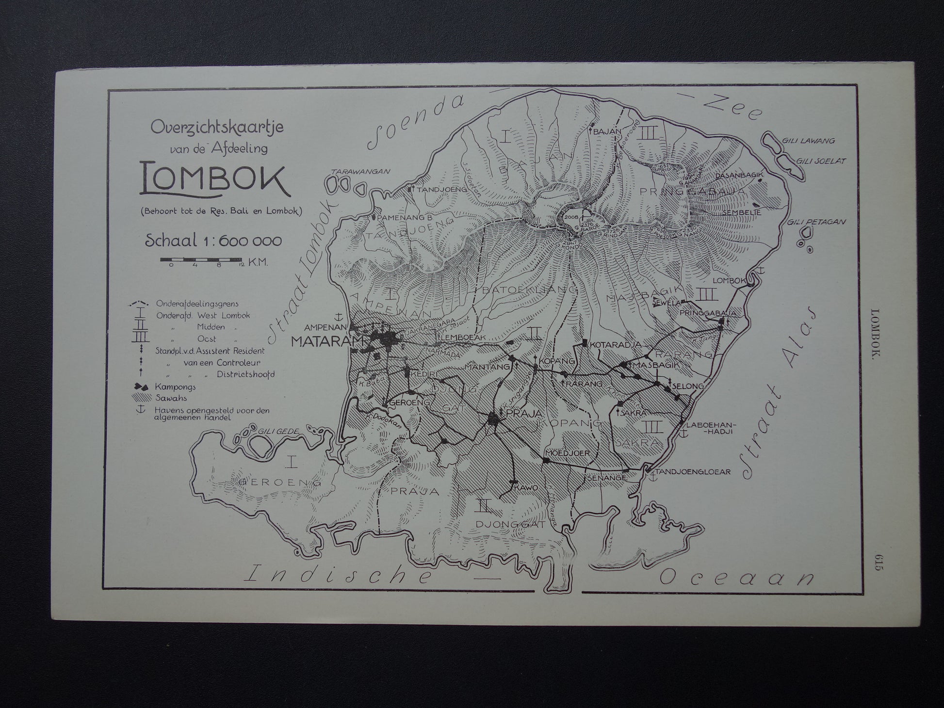 Lombok oude historische kaarten landkaarten kopen