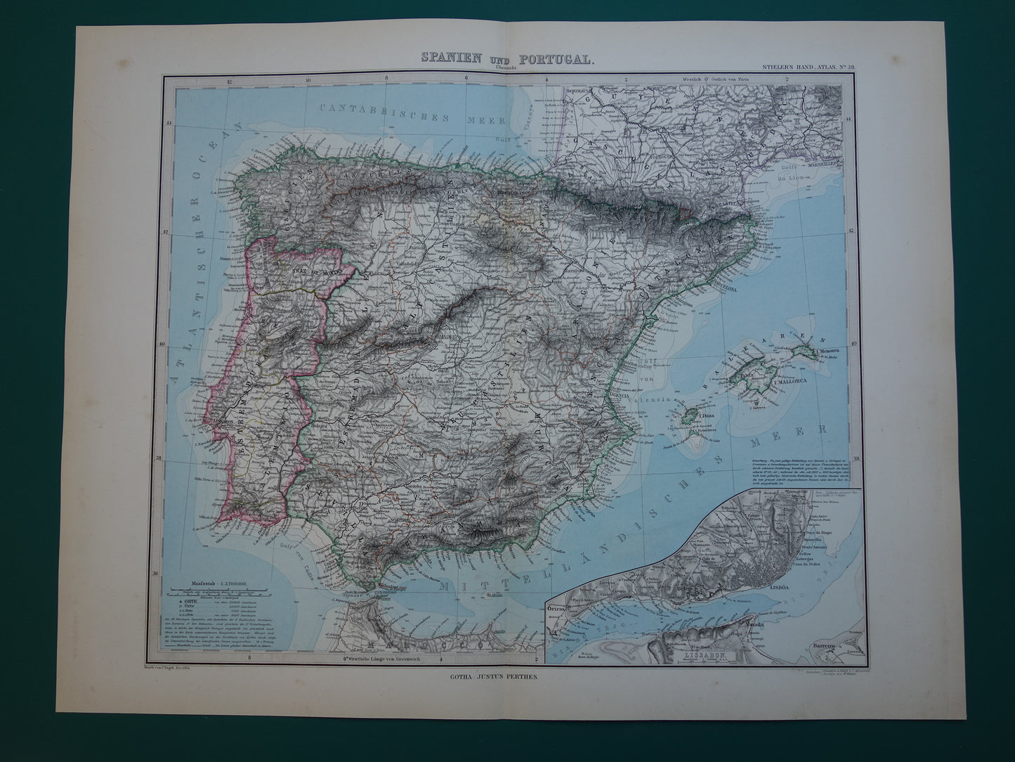 historische kaarten van spanje winkel