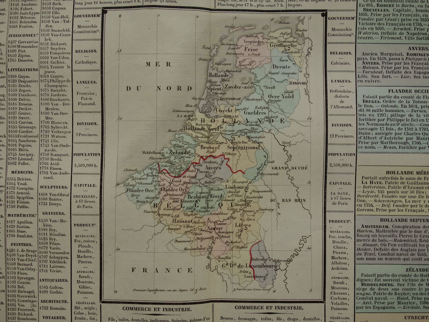 oude landkaarten van Nederland kopen