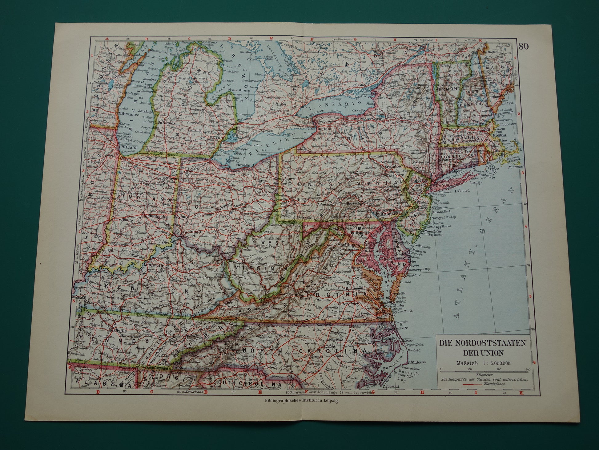 historische landkaarten van de verenigde staten van amerika kopen
