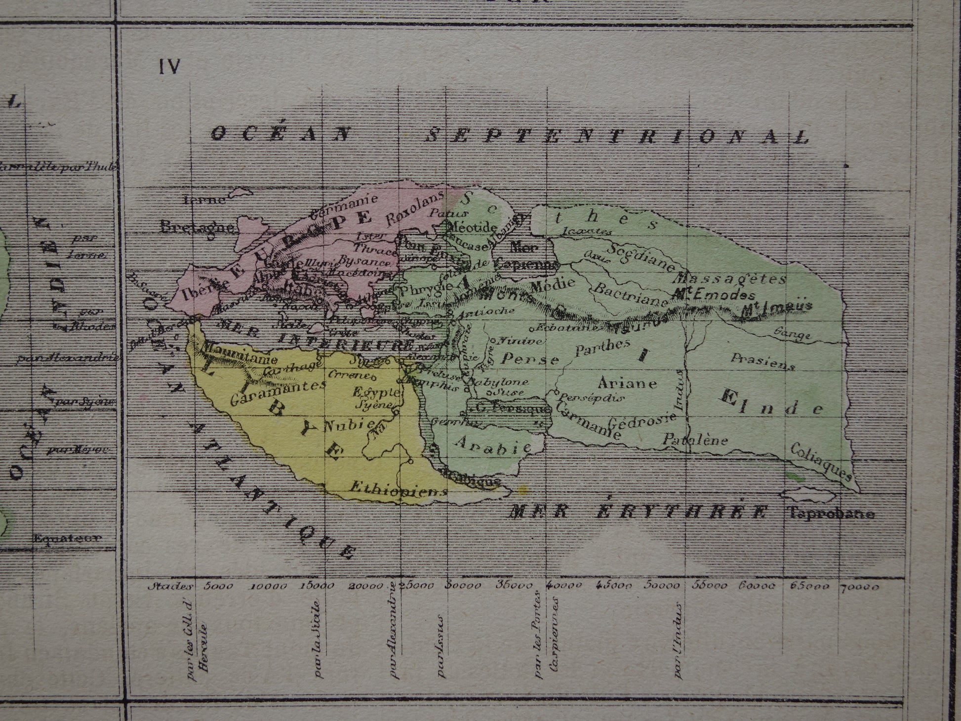 Strabo Wereldkaart historische kaart wereld