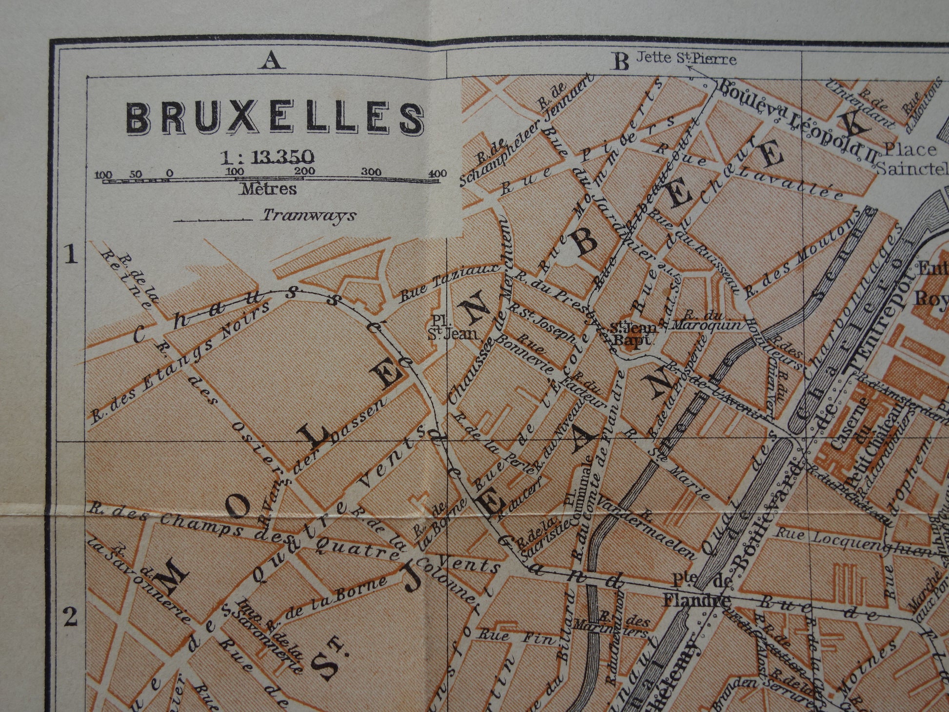 brussel in het jaar 1904 