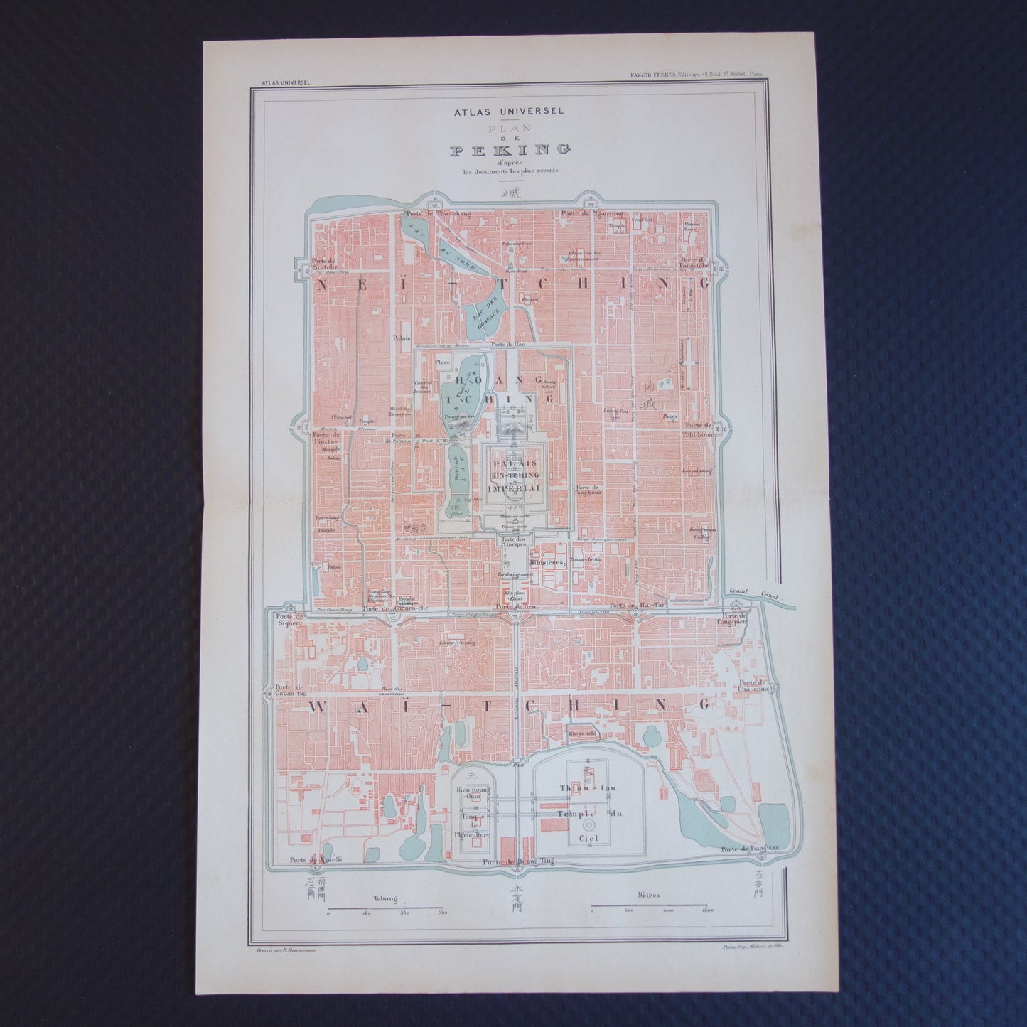 oude kaartenvan Beijing