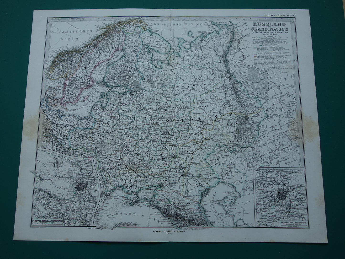 historische kaarten van Rusland kopen