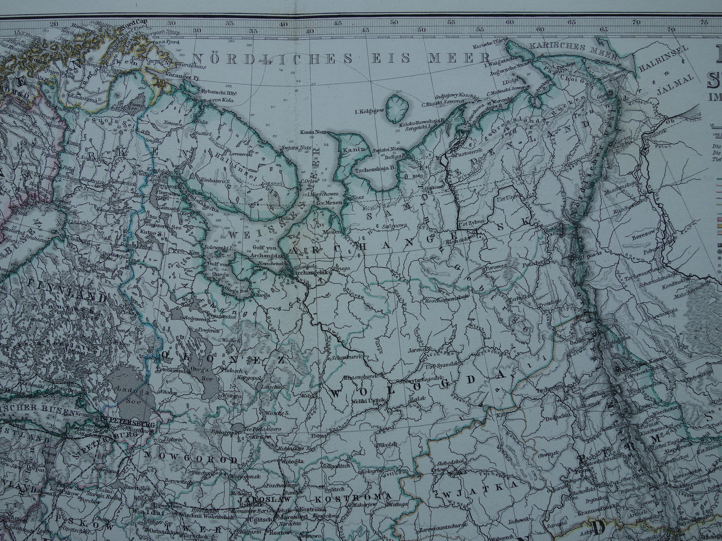 oude landkaarten van Rusland winkel te koop