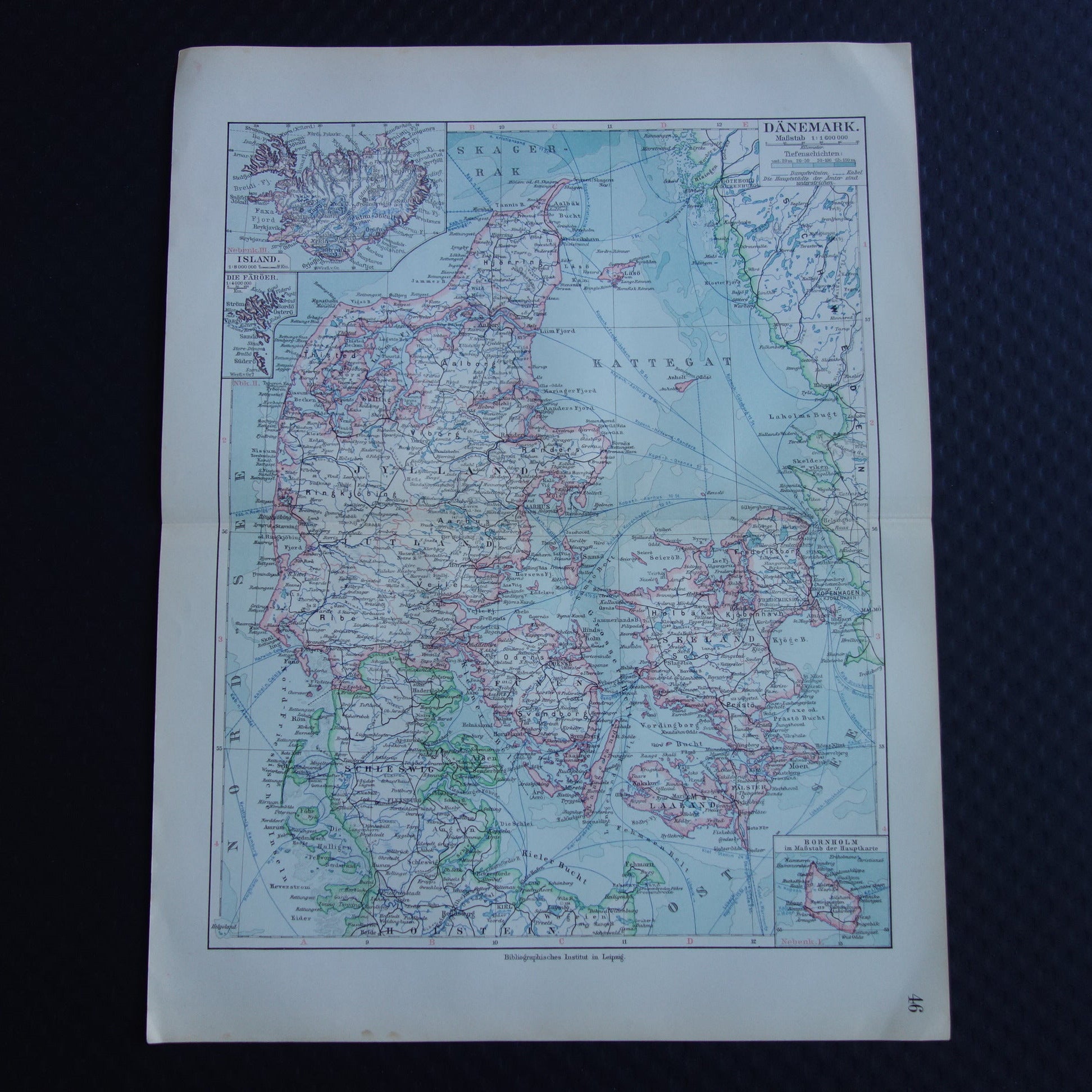 oude kaarten van Denemarken kopen