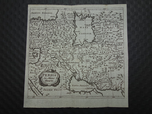 Persia ex Adamo Oleario Cluver 1661 map