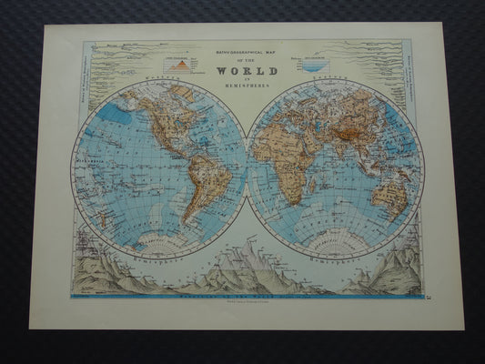 Oude wereldkaart kopen