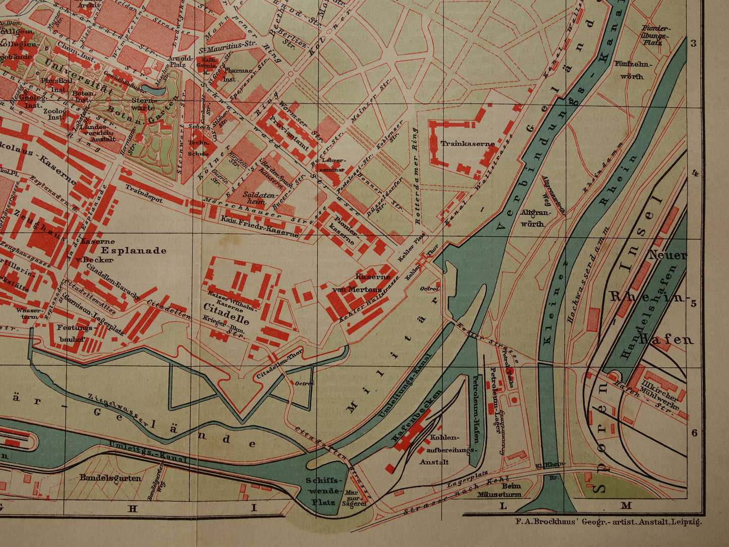 STRAATSBURG antieke plattegrond oude kaart van Straatsburg uit 1911 - originele vintage historische kaarten met jaartal