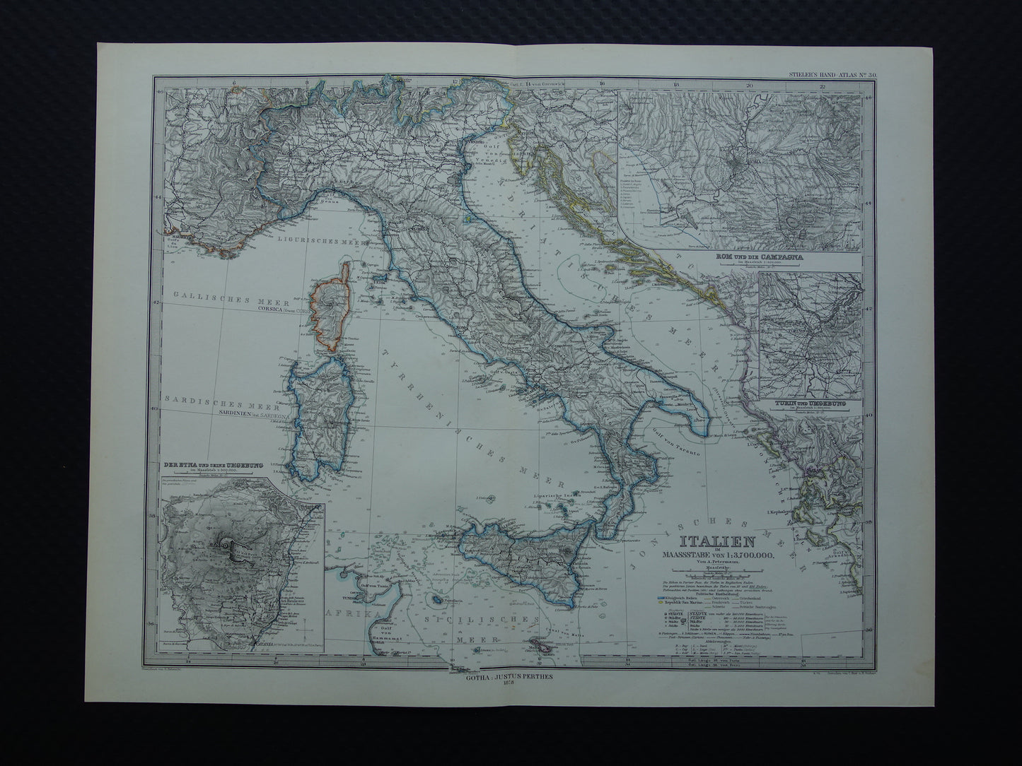 historische kaarten van Italie kopen