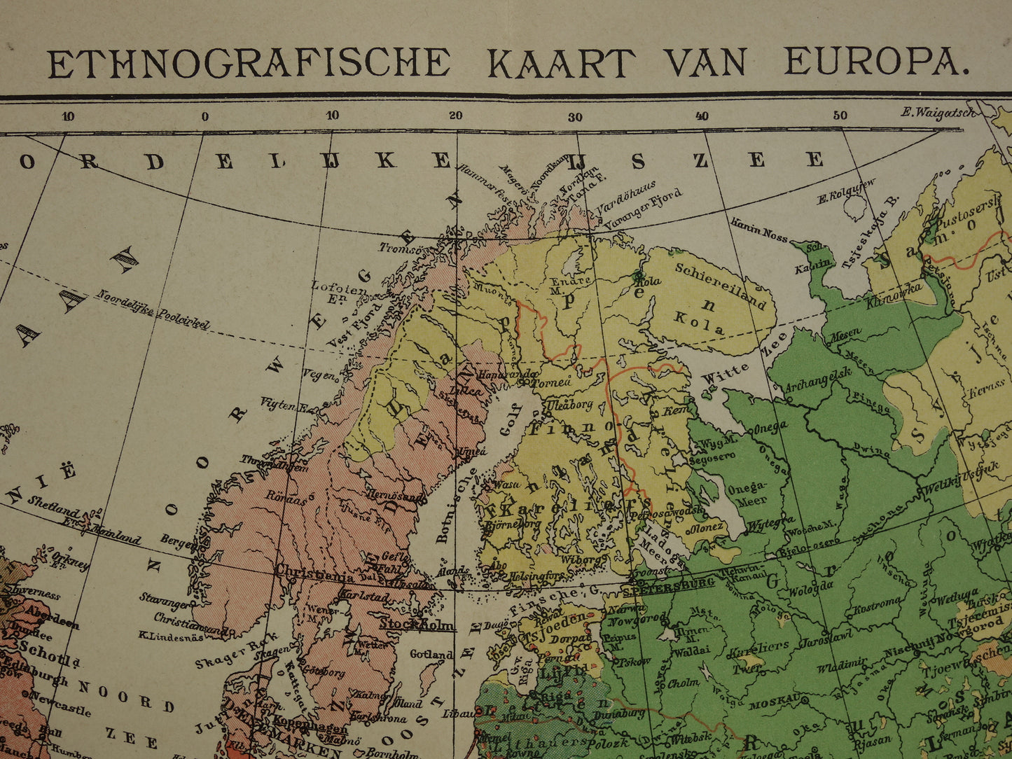 oude kaarten van Europa kopen