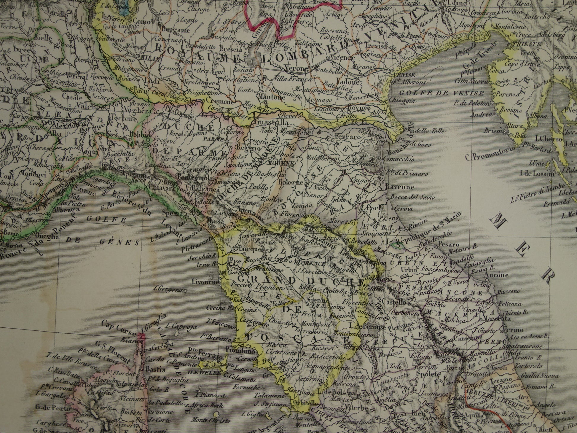 oude landkaarten winkel Italië