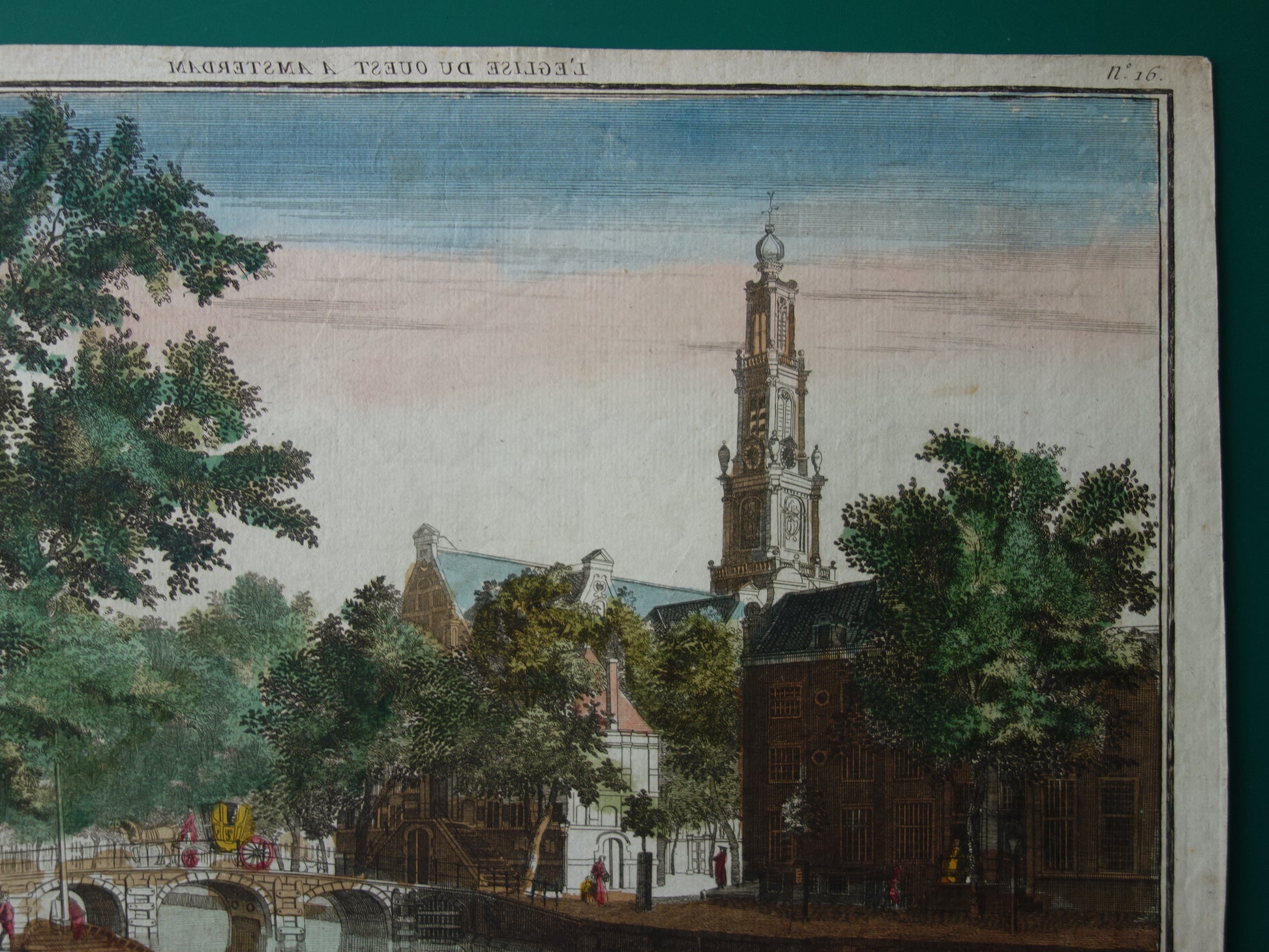 oude prenten van Amsterdam kopen Westertoren