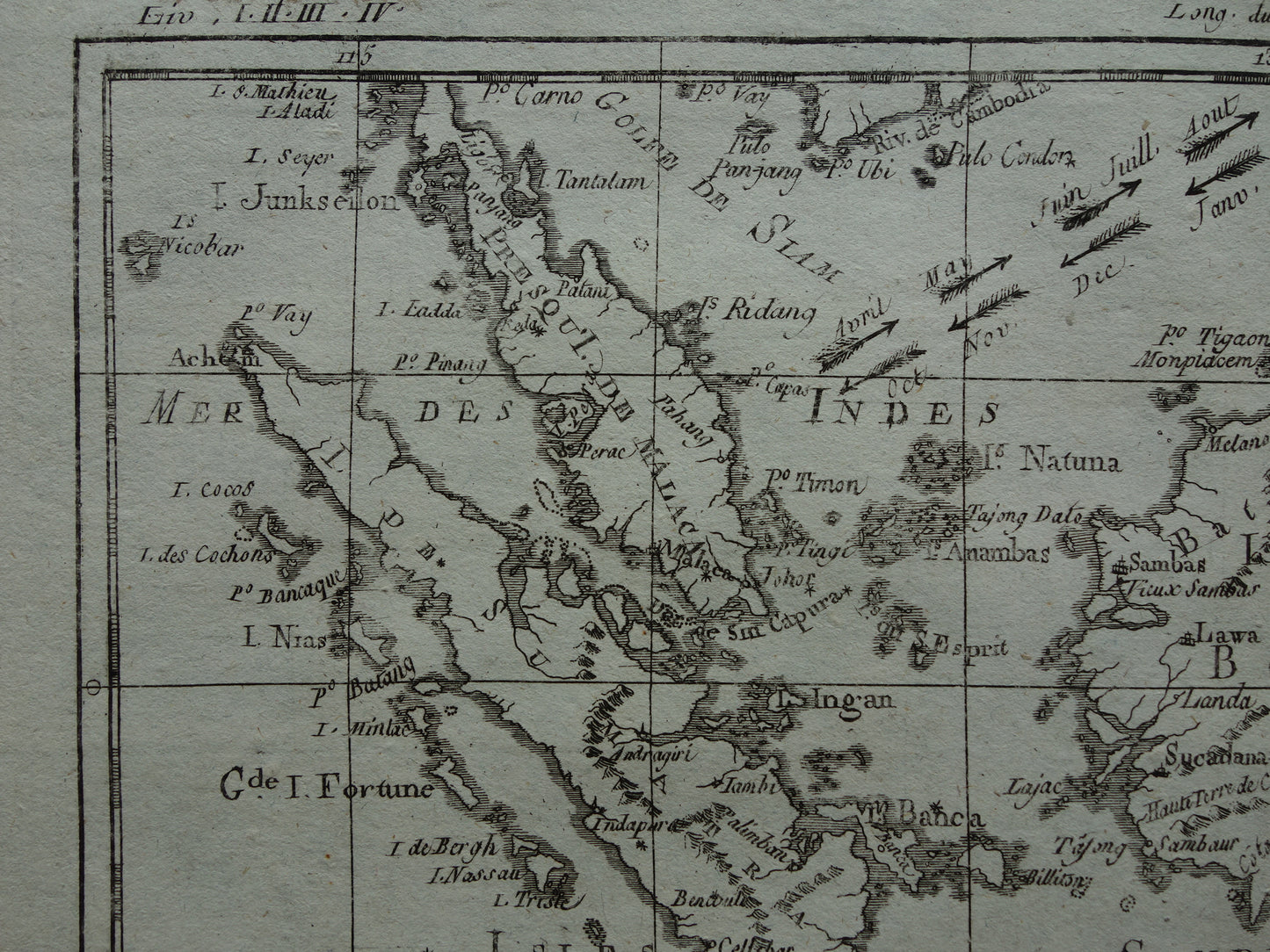 INDONESIË antieke kaart van Indonesië uit 1780 Mooie originele 245+ jaar oude landkaart Molukken
