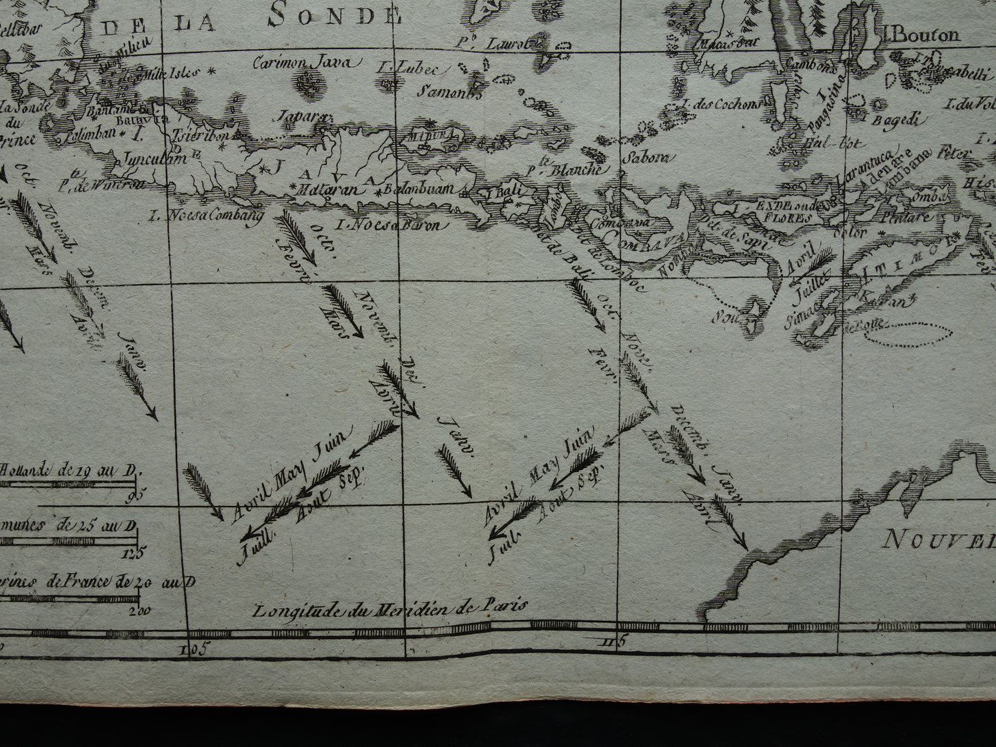 INDONESIË antieke kaart van Indonesië uit 1780 Mooie originele 245+ jaar oude landkaart Molukken