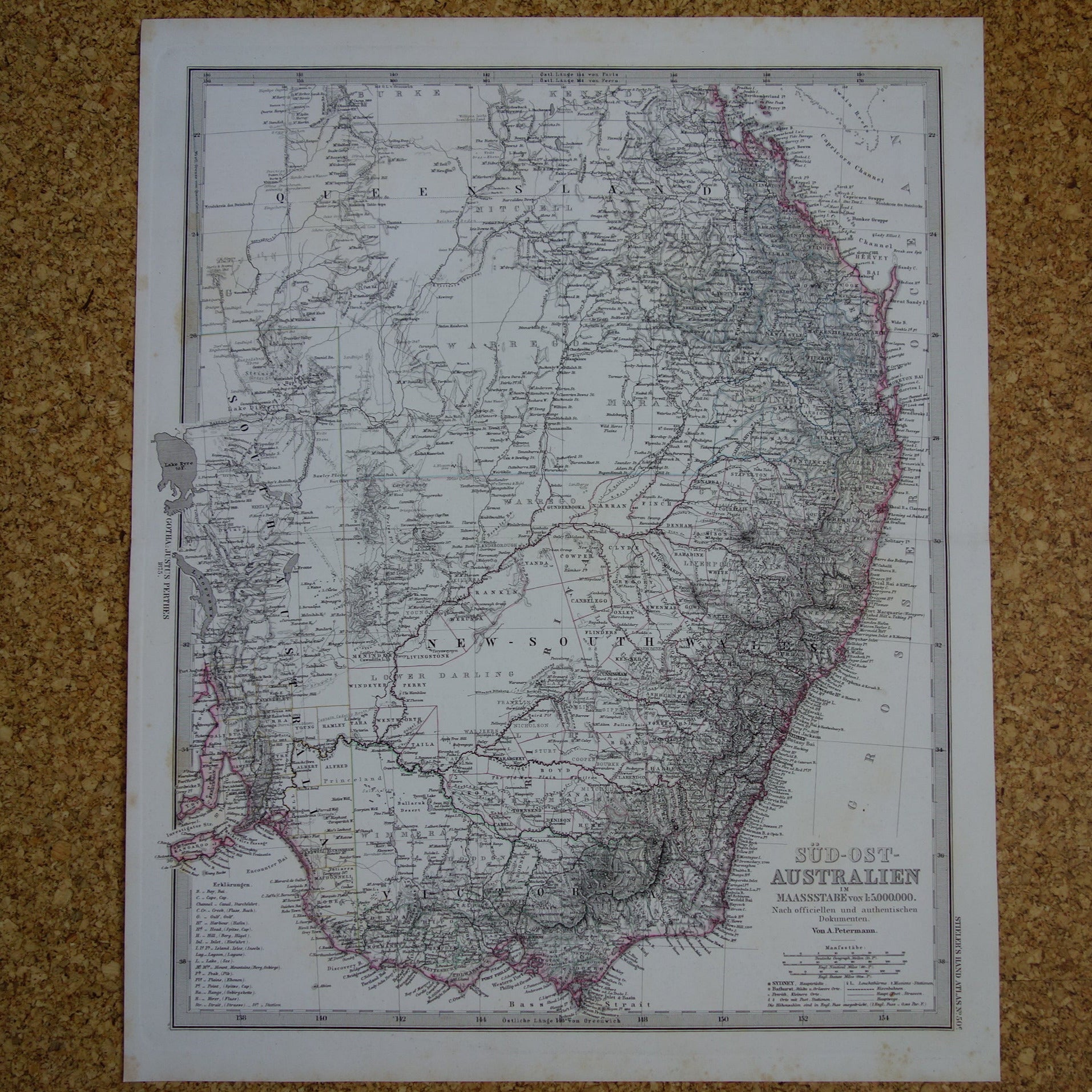 oude kaarten van Australë kopen winkel