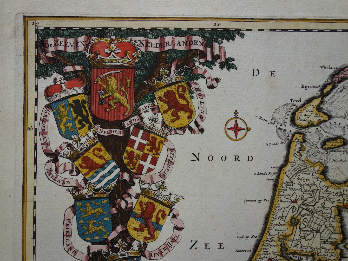 De Zeeven Neederlanden Francois Halma te Leeuwarden jaar 1725