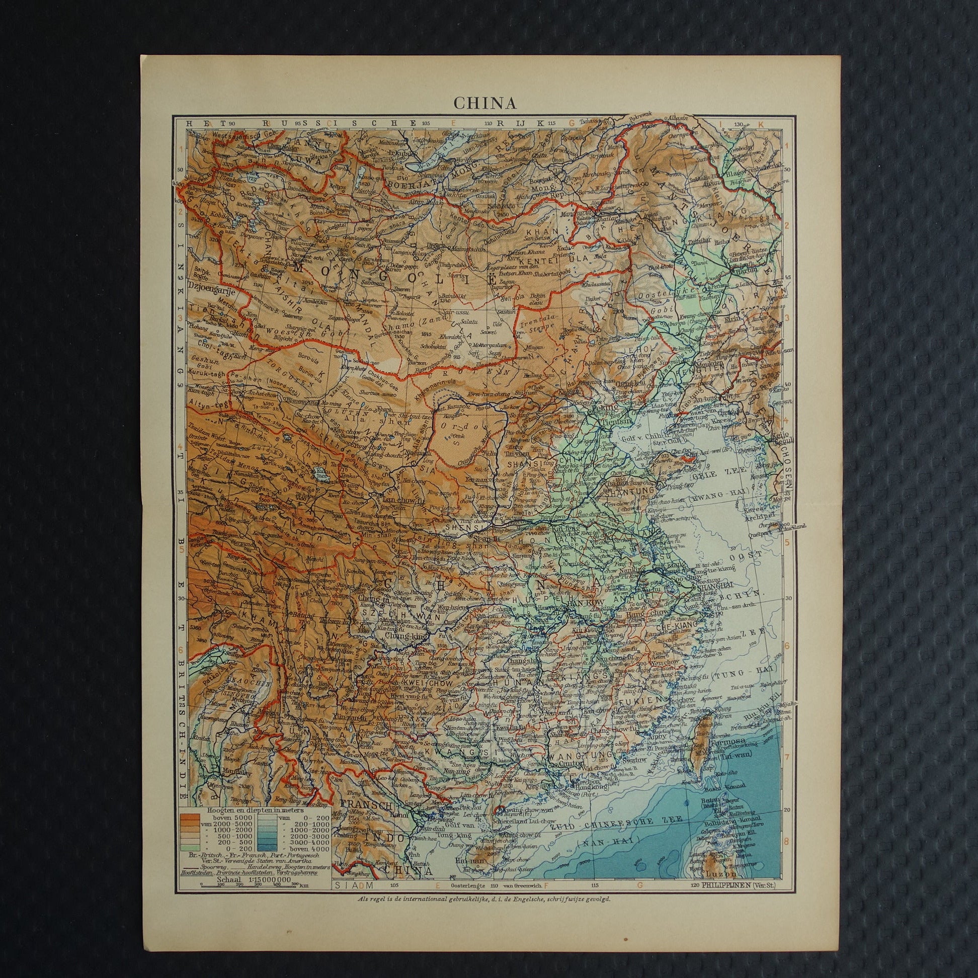 Chinees interieur vintage muurdecoratie China