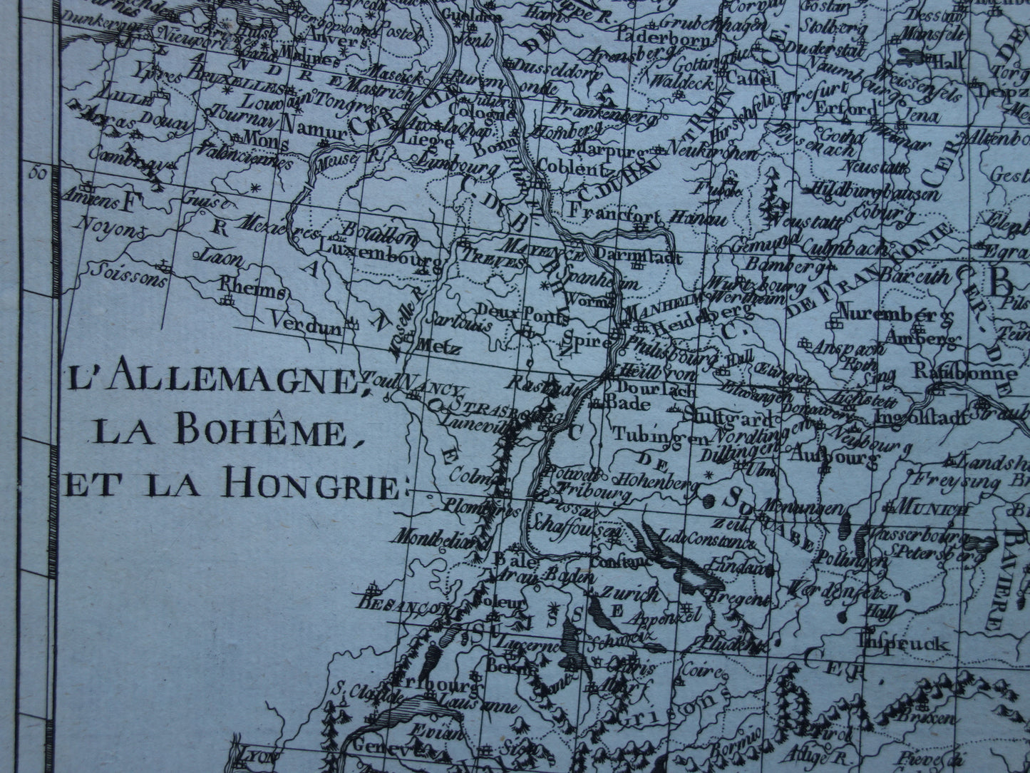 L'Allemagne, La Boheme, et la Hongrie. Bonne Raynal 