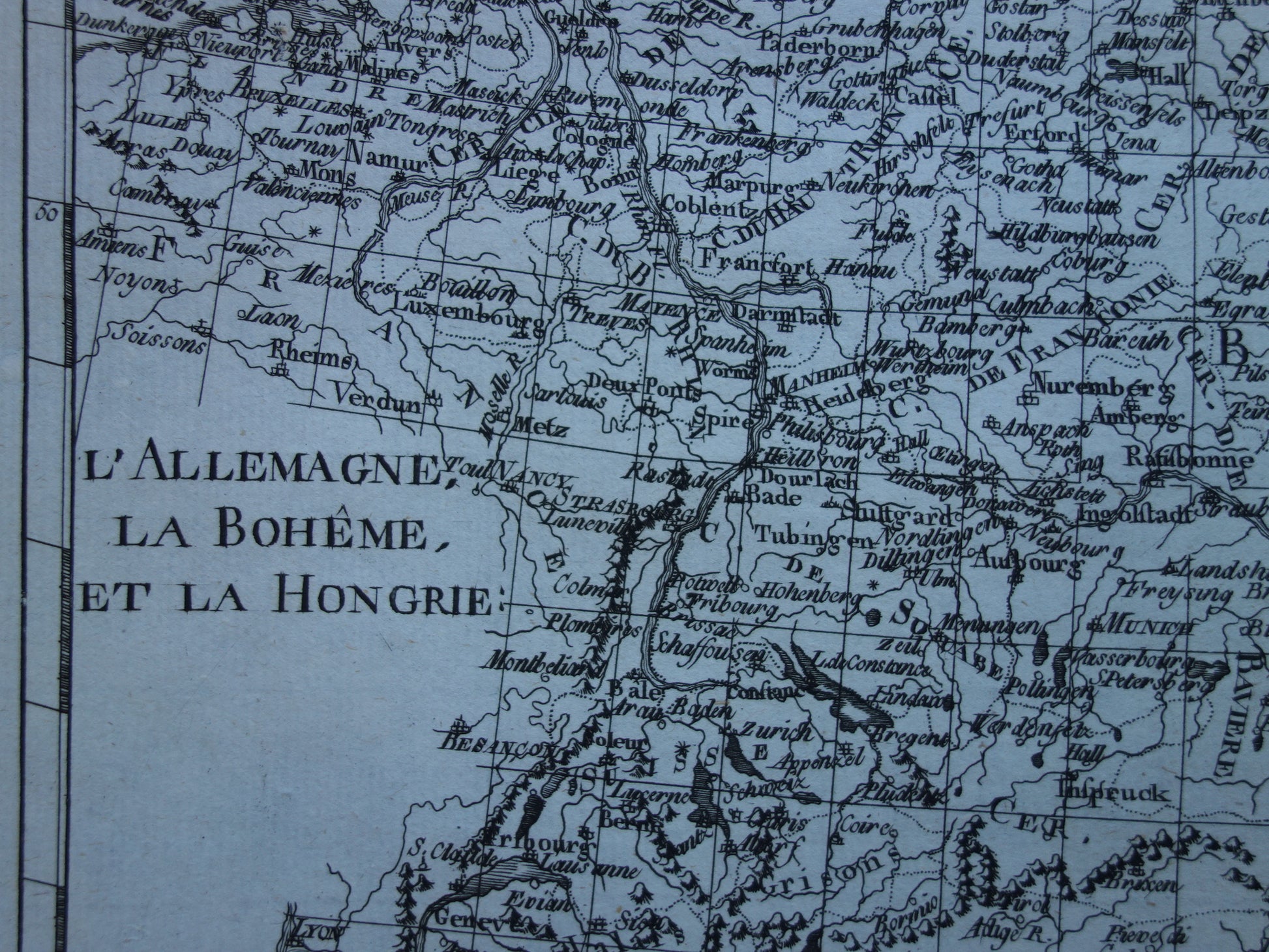 L'Allemagne, La Boheme, et la Hongrie. Bonne Raynal 