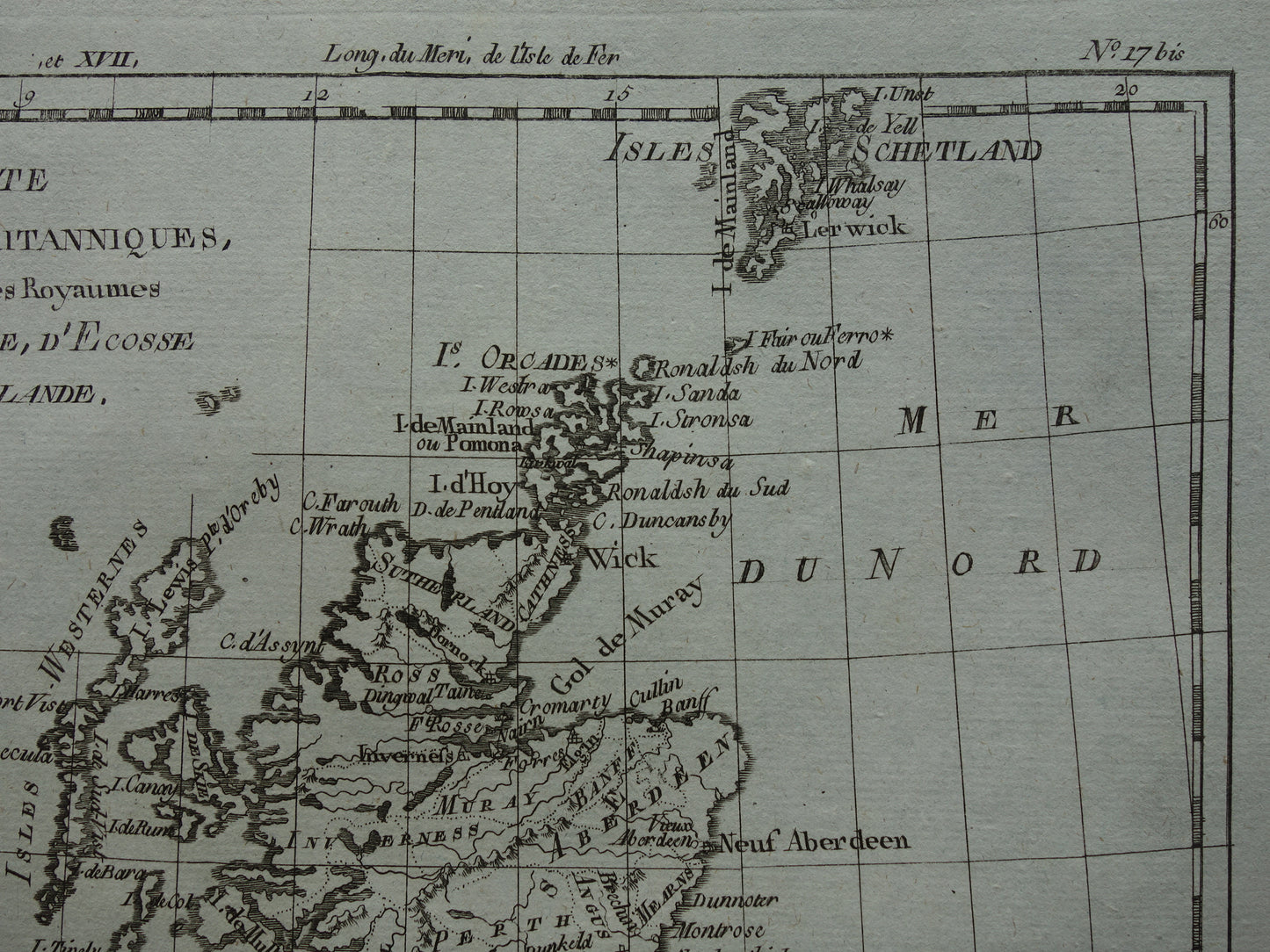 Britse Eilanden antieke kaart van Engeland Ierland Schotland uit 1780 originele oude landkaart vintage print