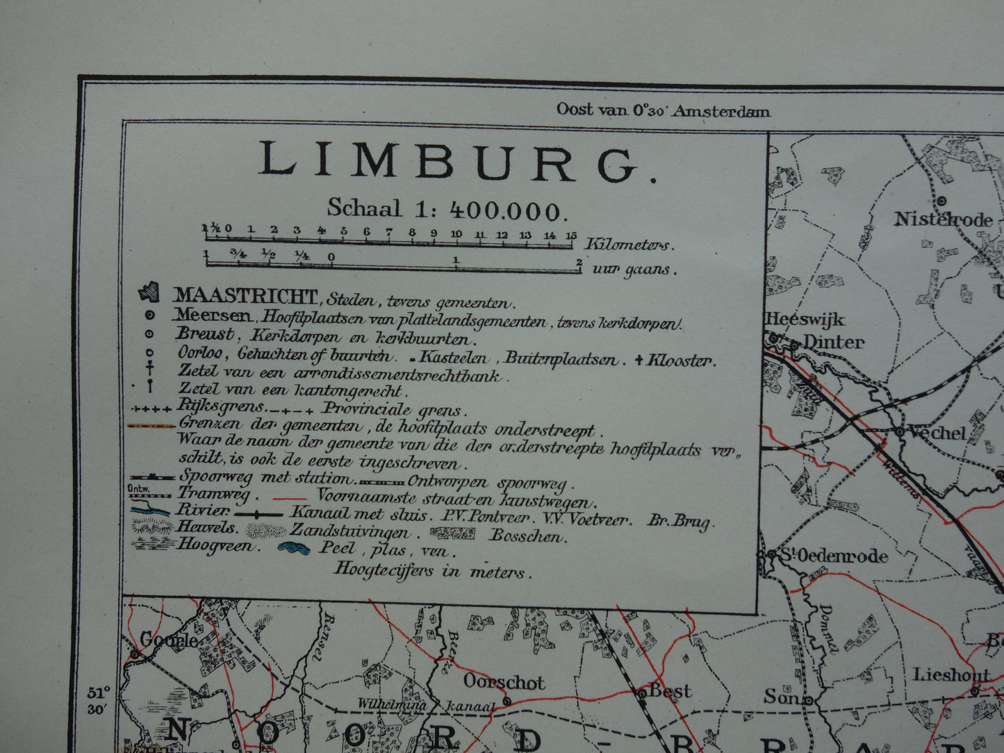 Limburg oude kaarten landkaarten kopen