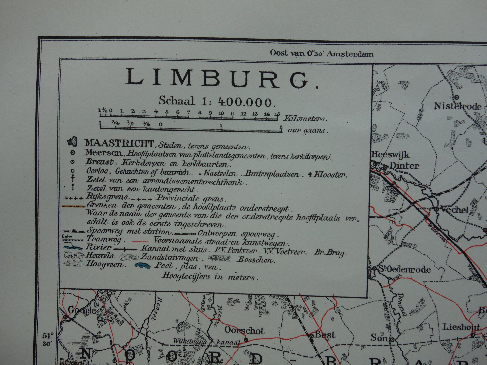 Limburg oude kaarten landkaarten kopen