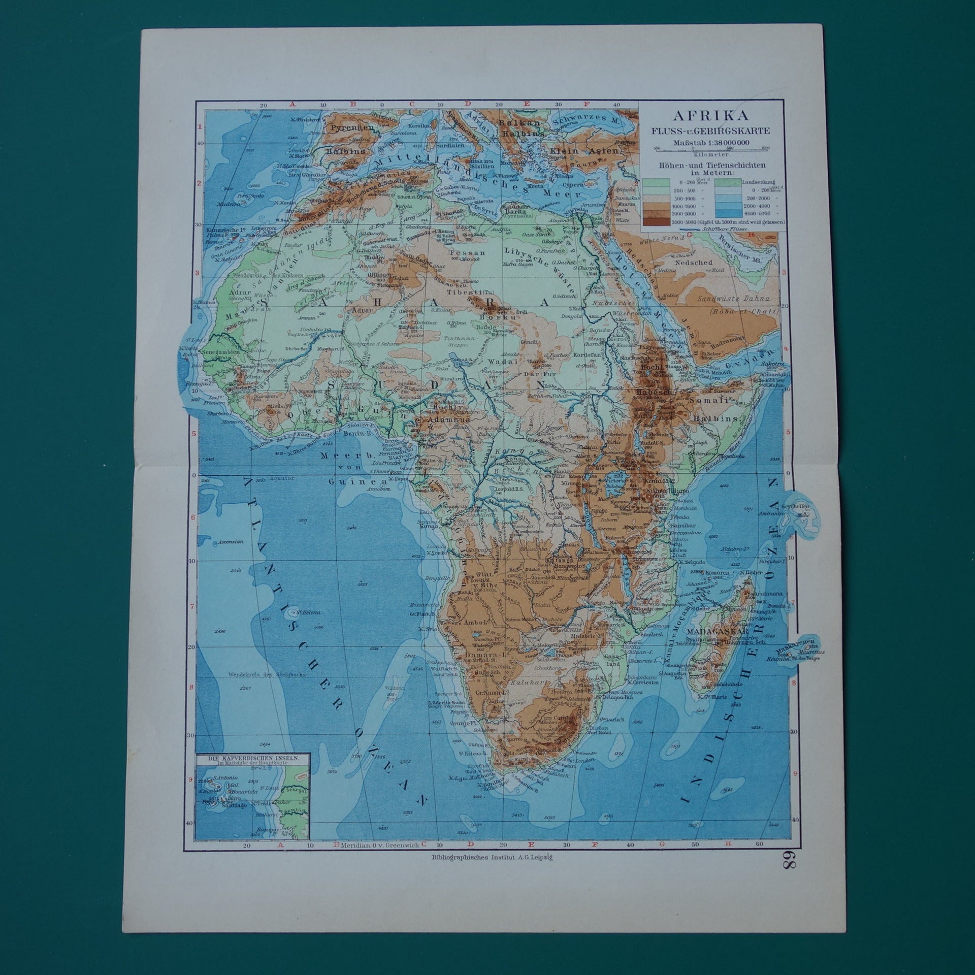 oude landkaarten van Afrika kopen
