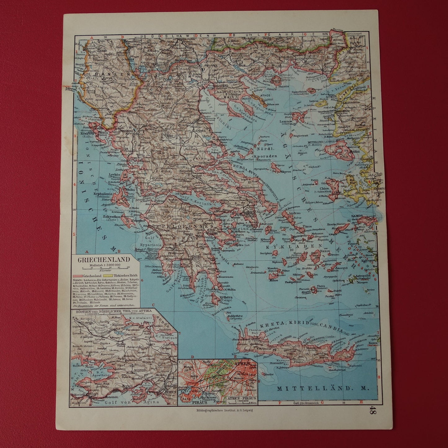 oude kaarten van Griekenland kopen